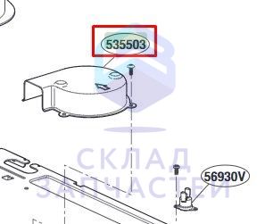 Кожух вентилятора, оригинал LG 3550W1A215C